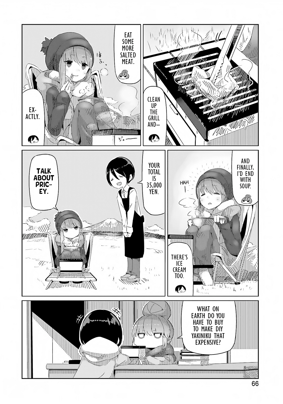Yurucamp chapter 126 page 14