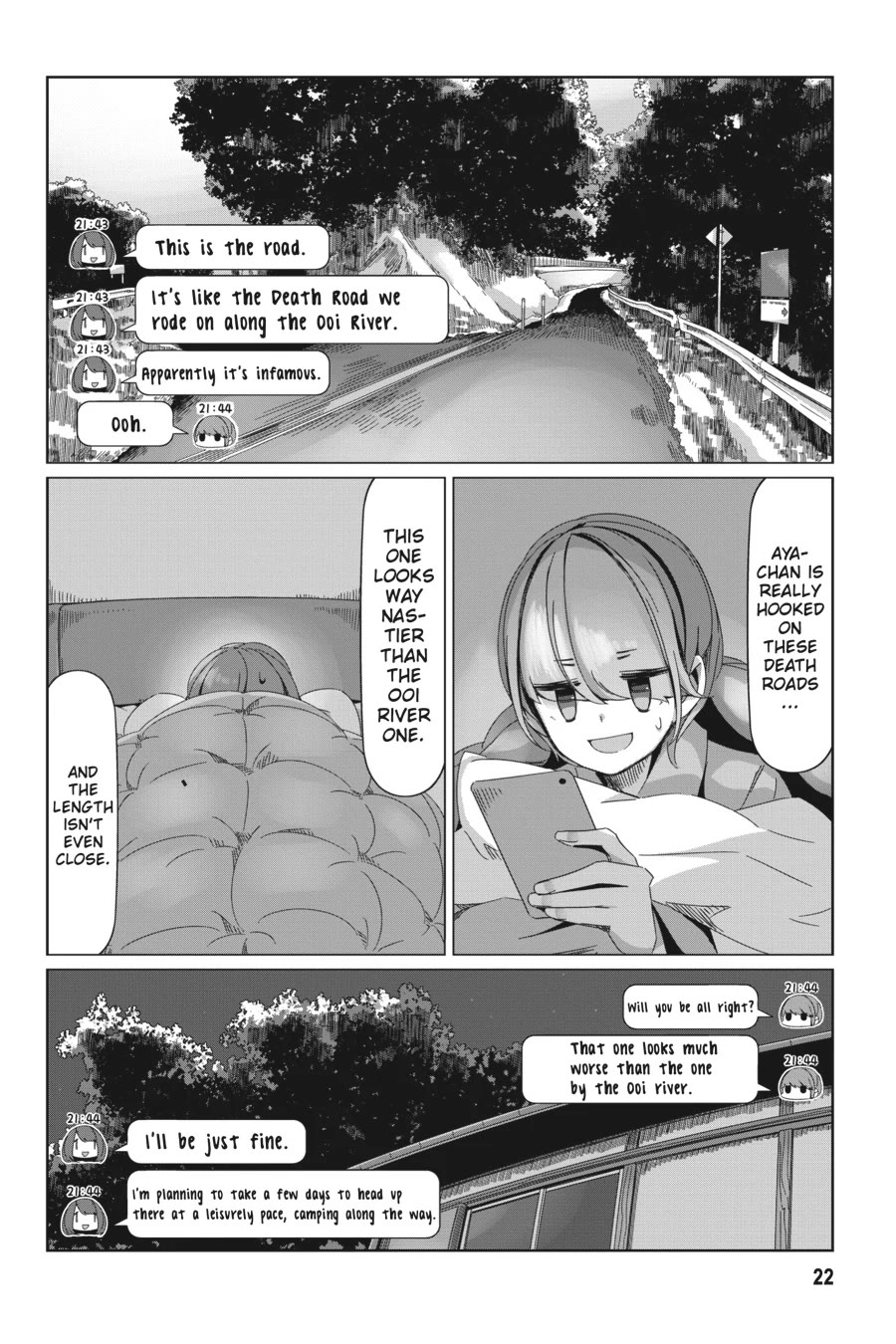 Yurucamp chapter 88 page 23