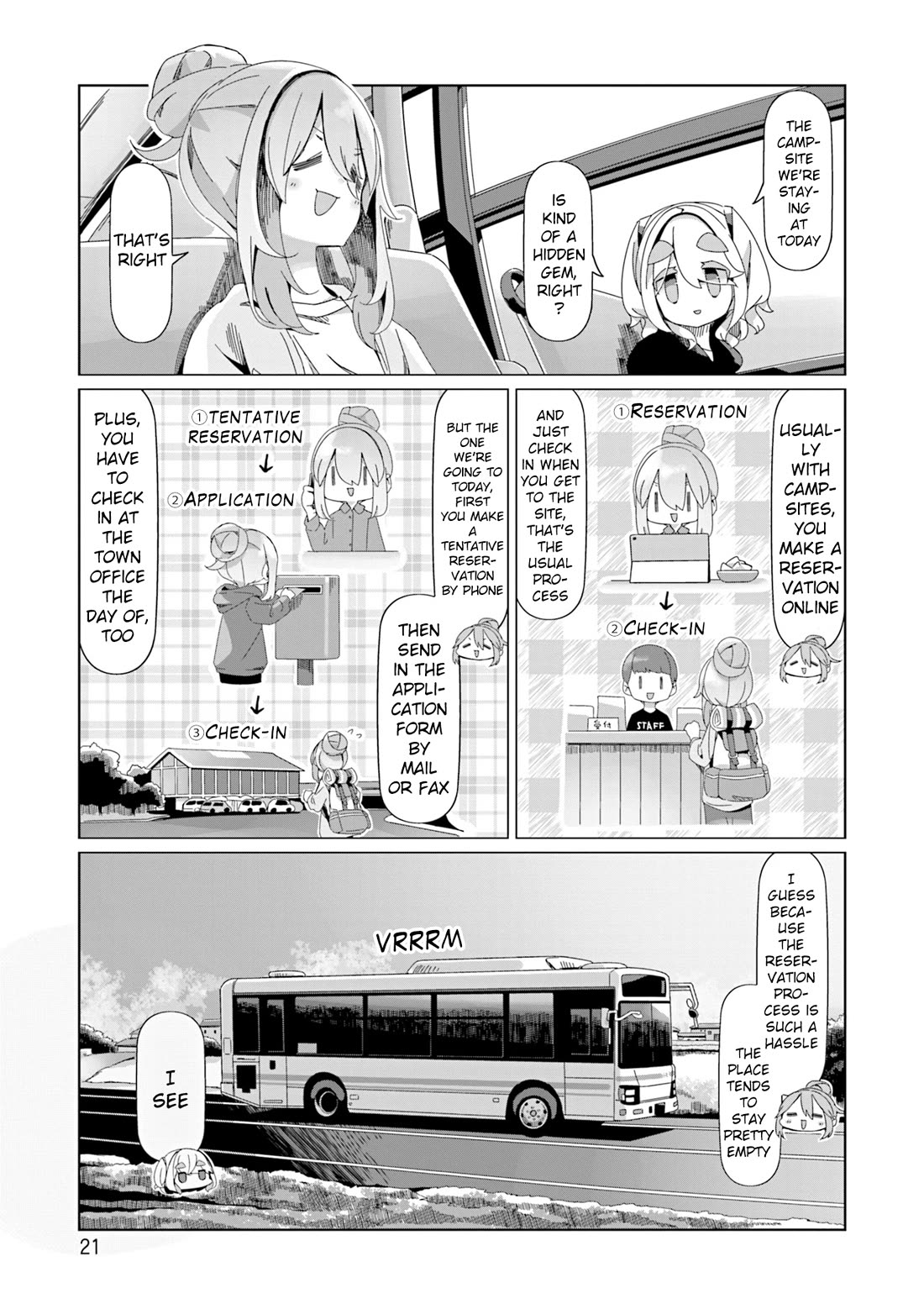 Yurucamp chapter 93 page 23