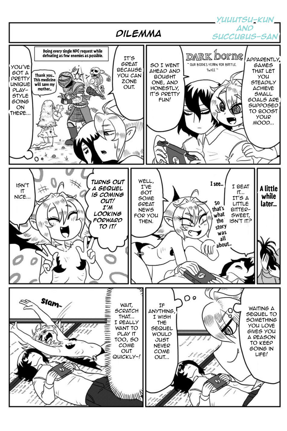 Yuuutsu-kun to Succubus-san chapter 90 page 1