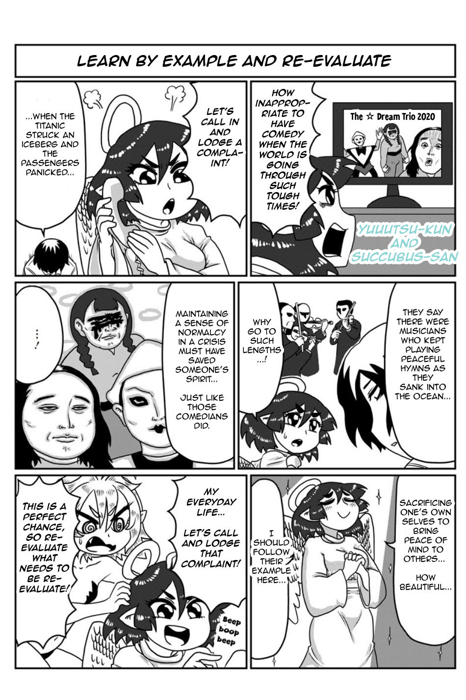 Yuuutsu-kun to Succubus-san chapter 91 page 1
