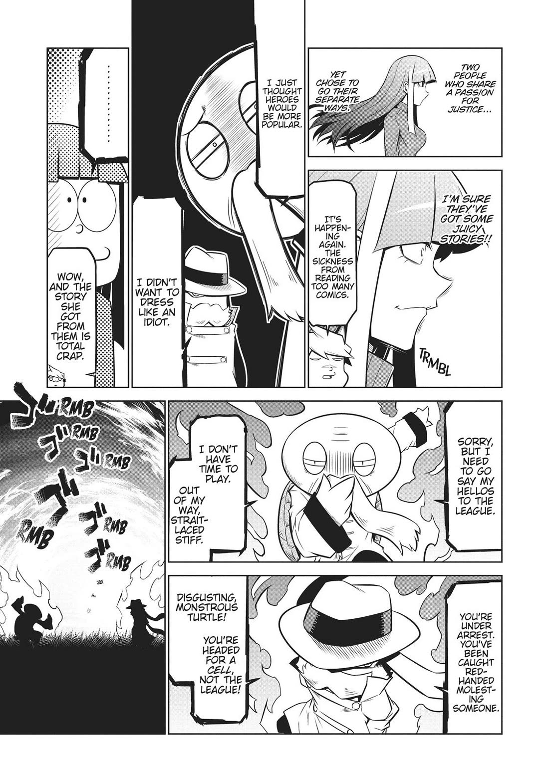 Zannen Jokanbu Black General-san chapter 117 page 7