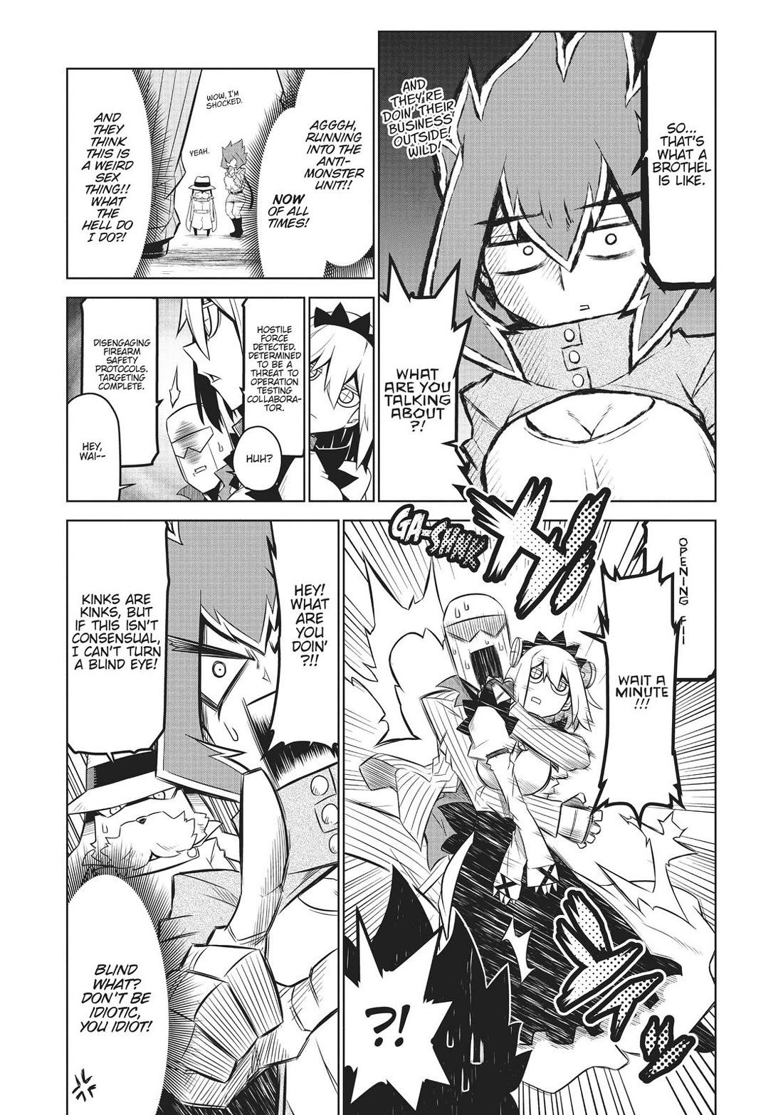 Zannen Jokanbu Black General-san chapter 123 page 10