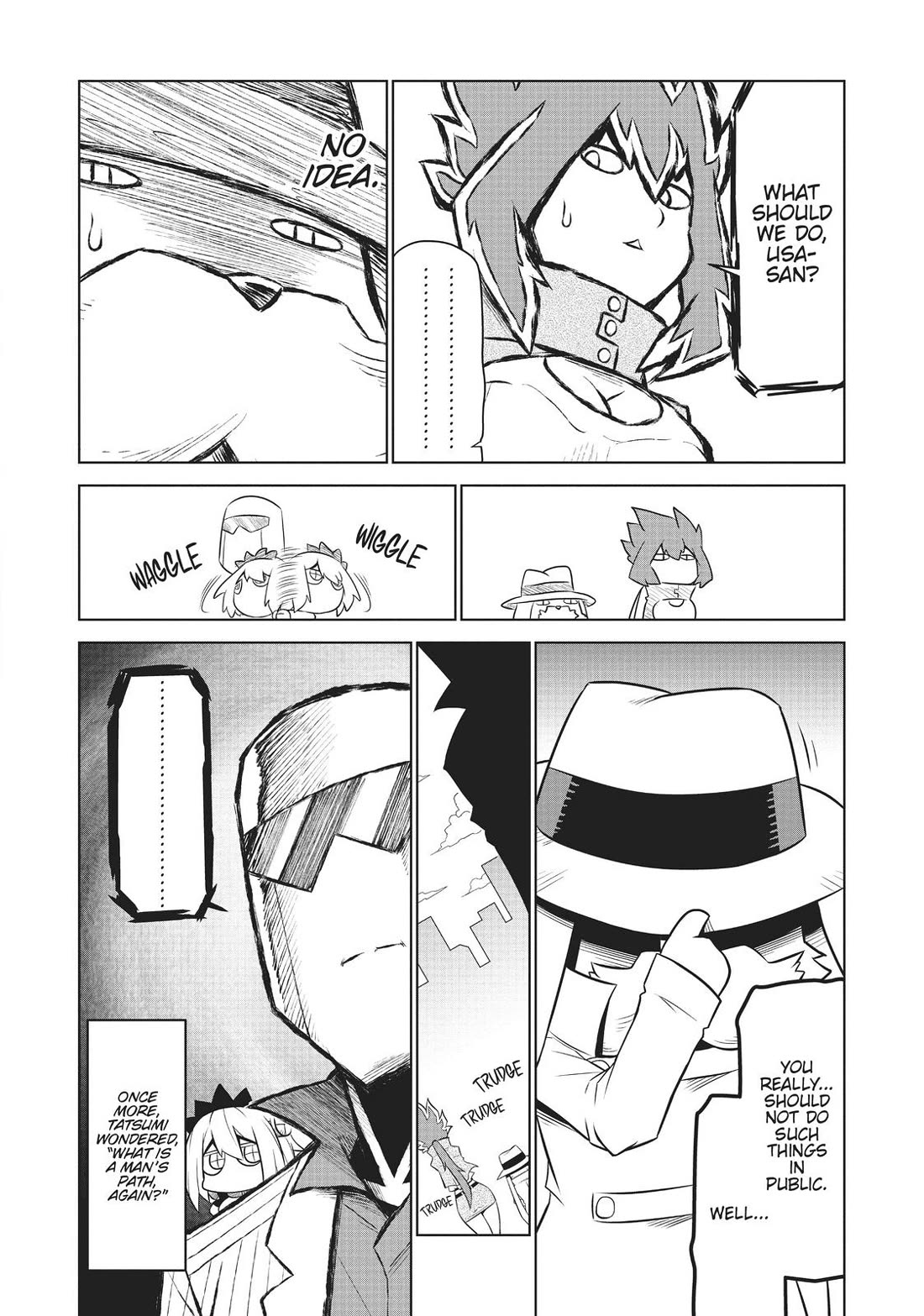 Zannen Jokanbu Black General-san chapter 123 page 12