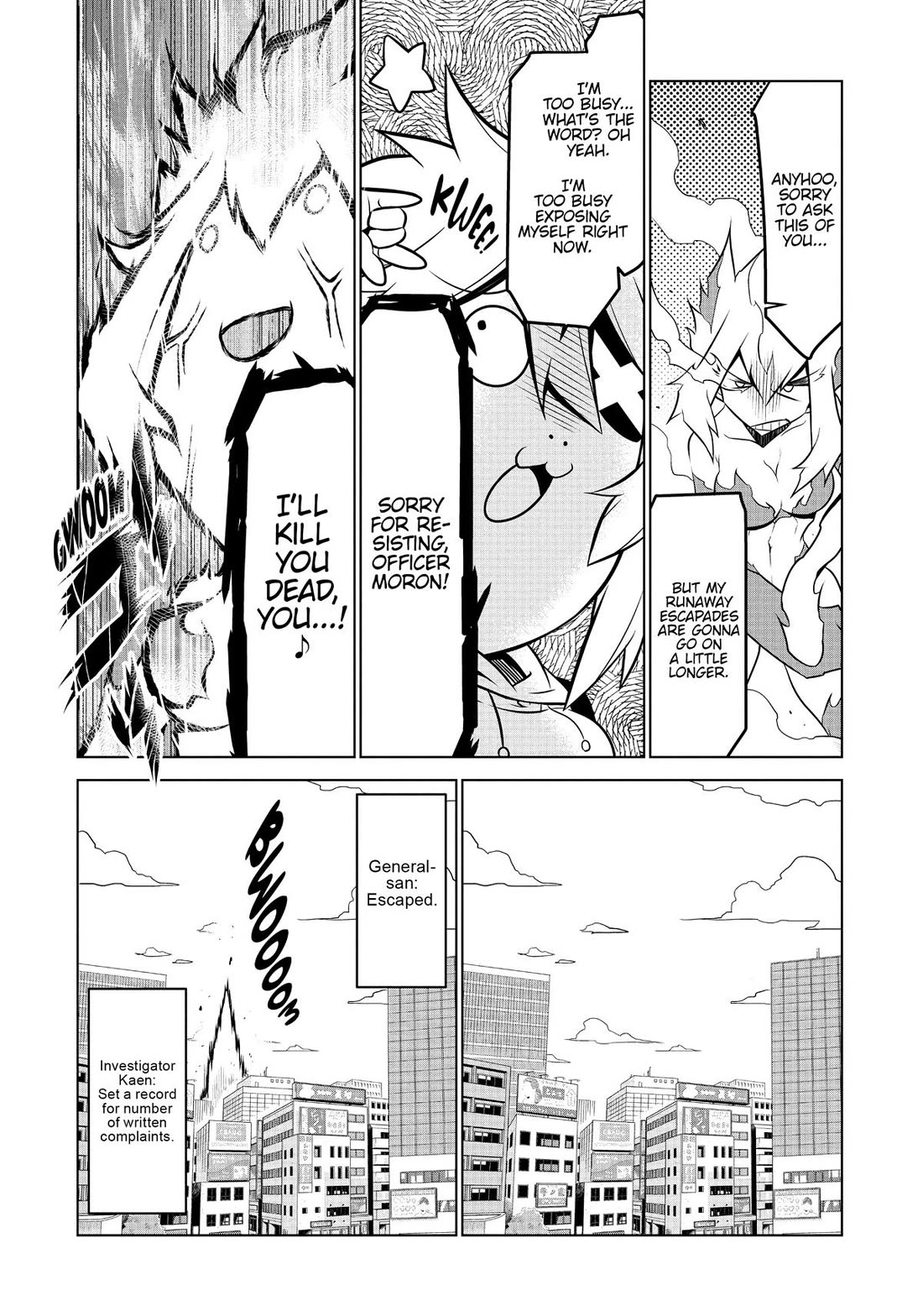 Zannen Jokanbu Black General-san chapter 129 page 10