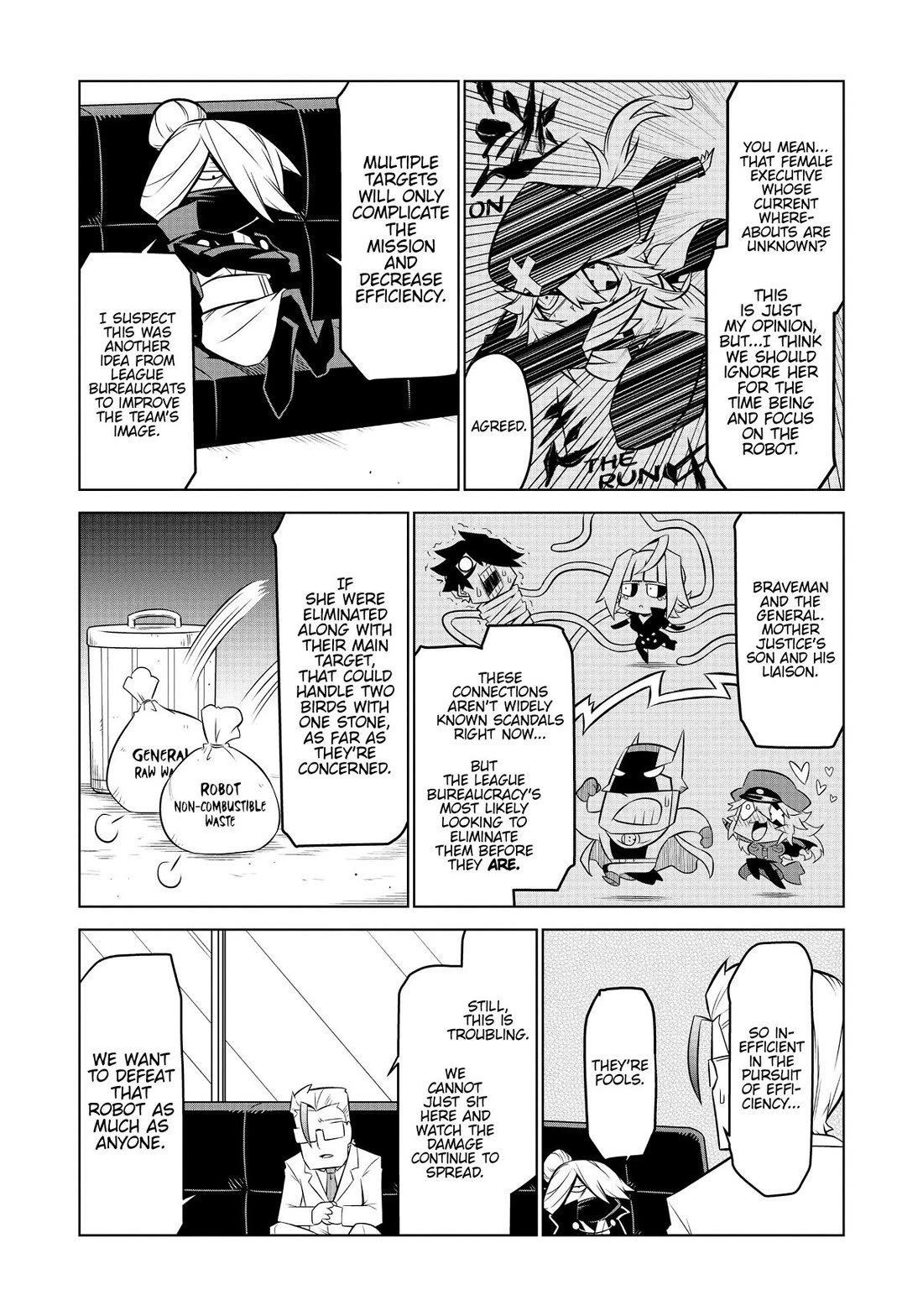 Zannen Jokanbu Black General-san chapter 133 page 5