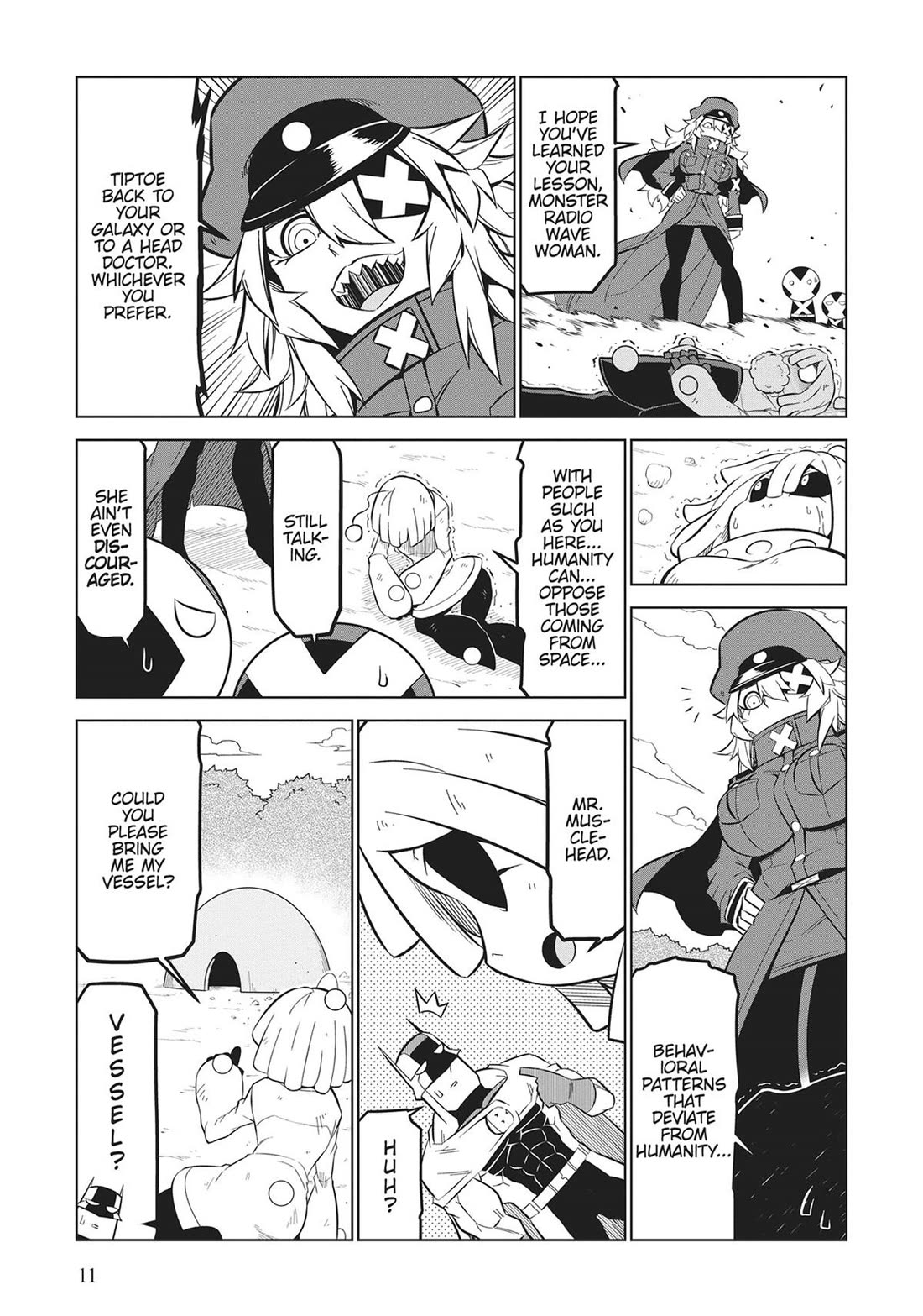 Zannen Jokanbu Black General-san chapter 172 page 12