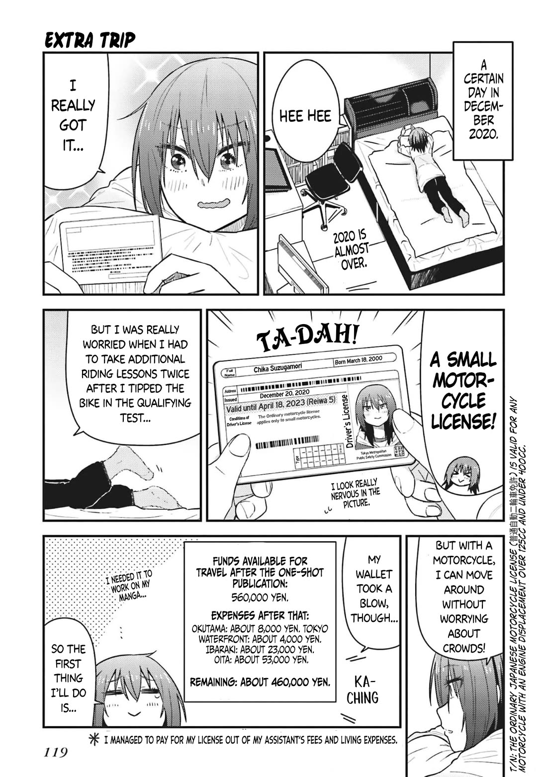 Zatsu Tabi: That's Journey chapter 24 page 1