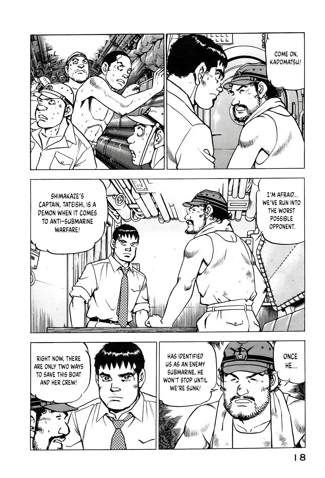 Zipang chapter 216 page 18