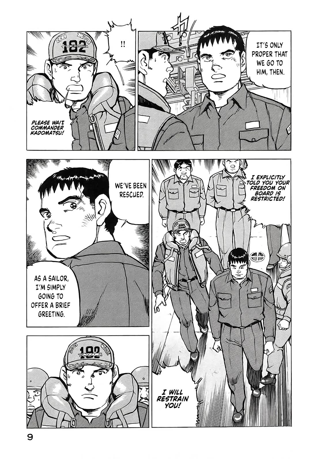 Zipang chapter 225 page 9