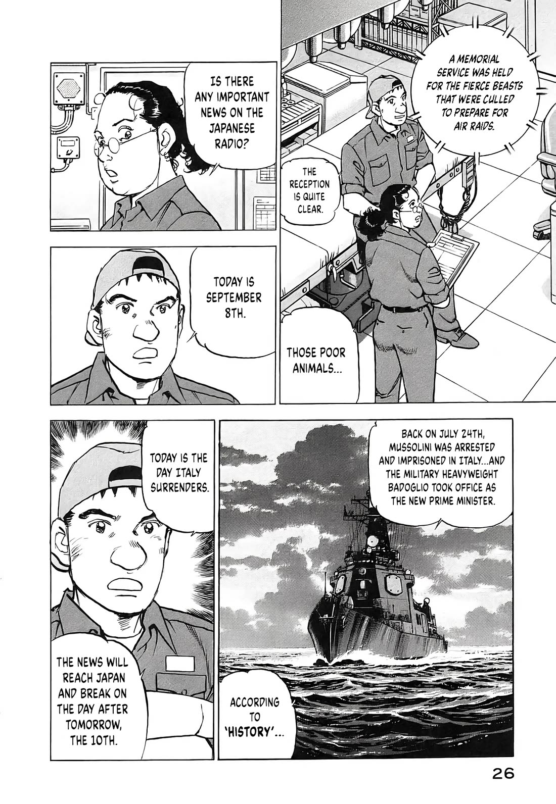 Zipang chapter 226 page 6