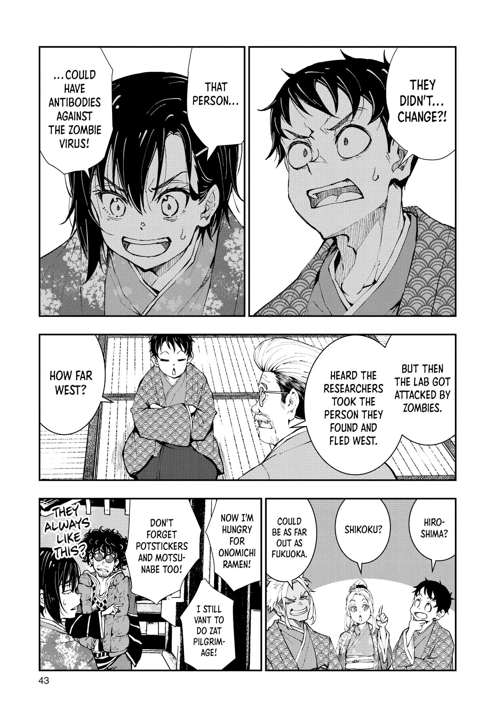 Zombie 100 ~Zombie ni Naru Made ni Shitai 100 no Koto~ chapter 35 page 41